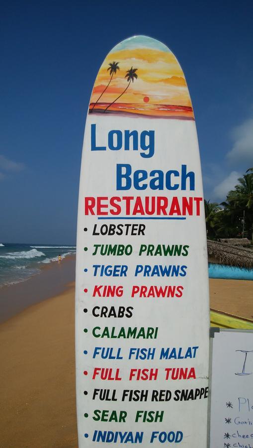 Long Beach Guest House Hikkaduwa Zewnętrze zdjęcie